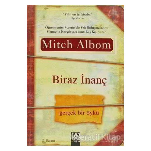 Biraz İnanç - Mitch Albom - Altın Kitaplar