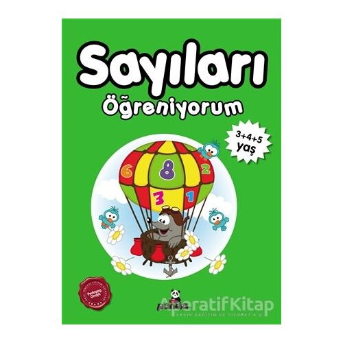 Sayıları Öğreniyorum 3 + 4+ 5 Yaş - Afife Çoruk - Beyaz Panda Yayınları