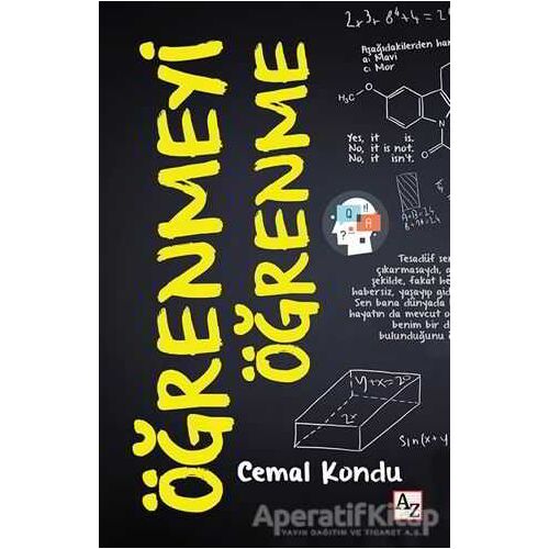 Öğrenmeyi Öğrenme - Cemal Kondu - Az Kitap