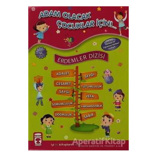 Erdemler Dizisi (10 Kitap Takım) - Necla Saydam - Timaş Çocuk