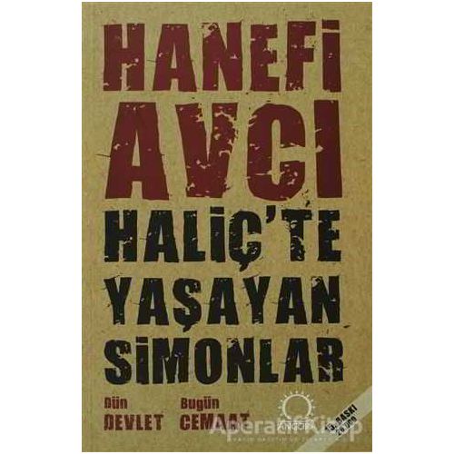 Haliç’te Yaşayan Simonlar - Hanefi Avcı - Angora Kitapları