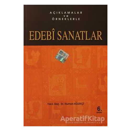 Açıklamalar ve Örneklerle Edebi Sanatlar - Numan Külekçi - Akçağ Yayınları
