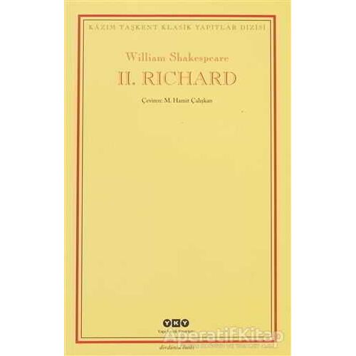 2. Richard - William Shakespeare - Yapı Kredi Yayınları