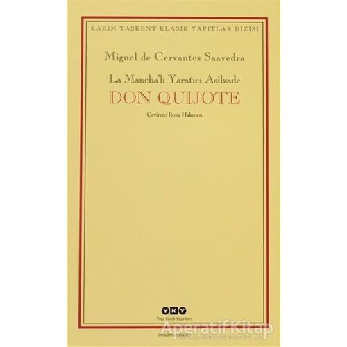 Don Quijote 2 Cilt Takım (Kutulu) - Miguel de Cervantes Saavedra - Yapı Kredi Yayınları