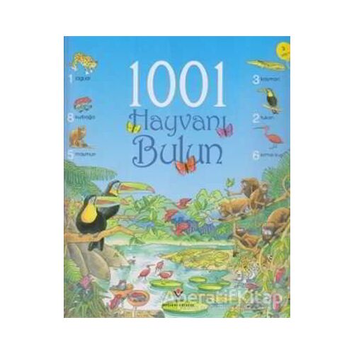 1001 Hayvanı Bulun - Ruth Brocklehurst - TÜBİTAK Yayınları