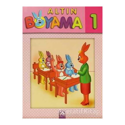 Altın Boyama 1 - Kolektif - Altın Kitaplar