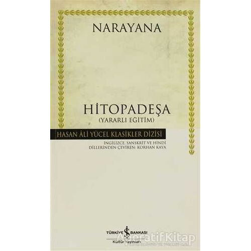 Hitopadeşa - Narayana Rao Surapaneni - İş Bankası Kültür Yayınları