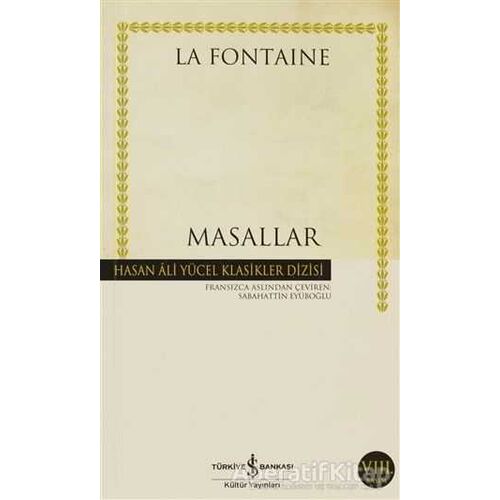 Masallar - Jean de la Fontaine - İş Bankası Kültür Yayınları