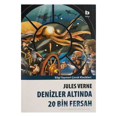 Denizler Altında 20 Bin Fersah - Jules Verne - Bilgi Yayınevi