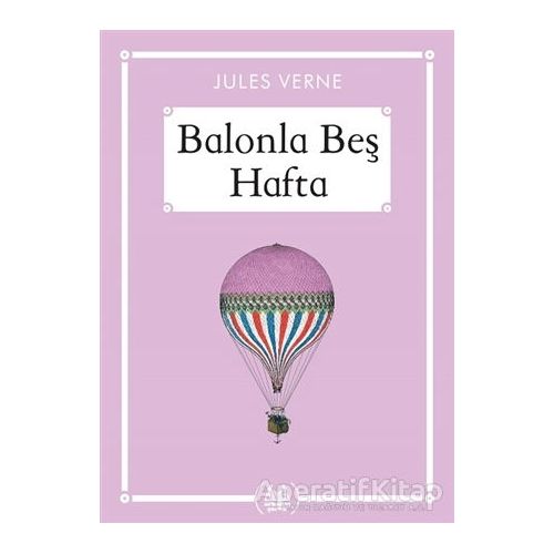 Balonla Beş Hafta - Gökkuşağı Cep Kitap - Jules Verne - Arkadaş Yayınları