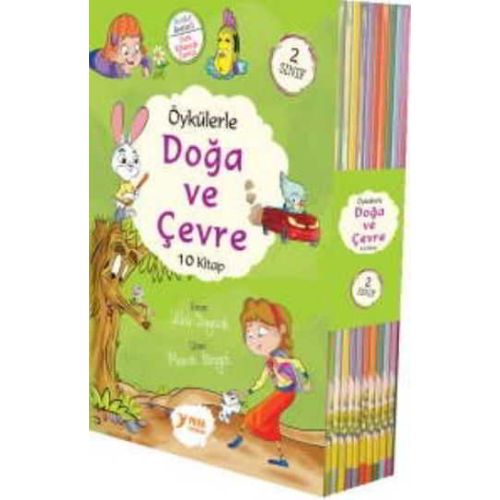 2. Sınıflar İçin Öykülerle Doğa ve Çevre (10 Kitap Takım) - Kolektif - Yuva Yayınları