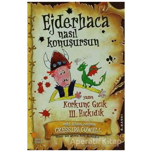 Korkunç Gıcık 3. Hıçkıdık - Ejderhaca Nasıl Konuşursun? - Cressida Cowell - Günışığı Kitaplığı