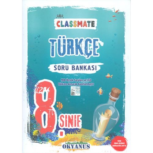 Okyanus 8.Sınıf Türkçe Classmate Soru Bankası