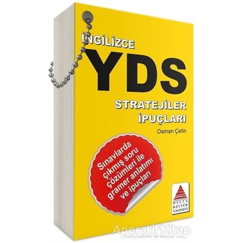 YDS Stratejiler & İpuçları Kartları - Osman Çetin - Delta Kültür Yayınevi