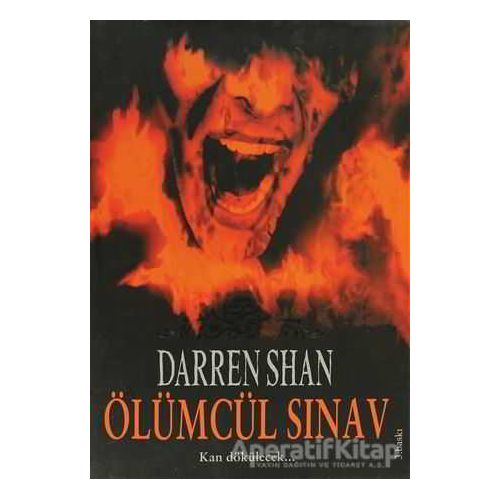 Ölümcül Sınav - Darren Shan - Tudem Yayınları