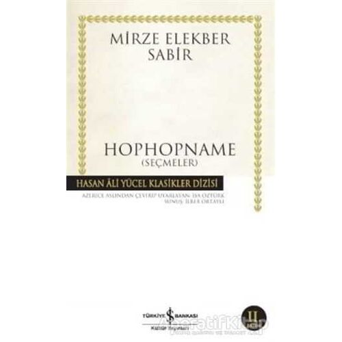 Hophopname - Mirze Elekber Sabir - İş Bankası Kültür Yayınları