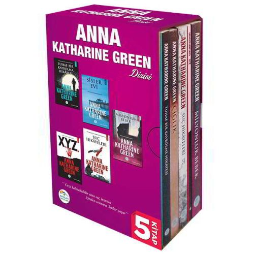 Anna Katharine Green Serisi 5 Kitap Seti Maviçatı Yayınları