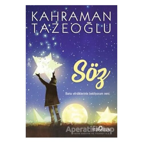 Söz - Kahraman Tazeoğlu - Yediveren Yayınları