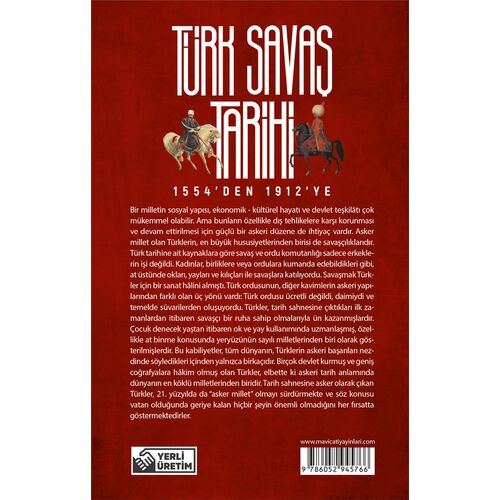 Türk Savaş Tarihi 3 (1554-1912) Maviçatı Yayınları