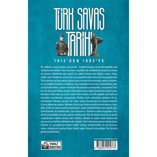 Türk Savaş Tarihi 4 (1912-1992) Maviçatı Yayınları