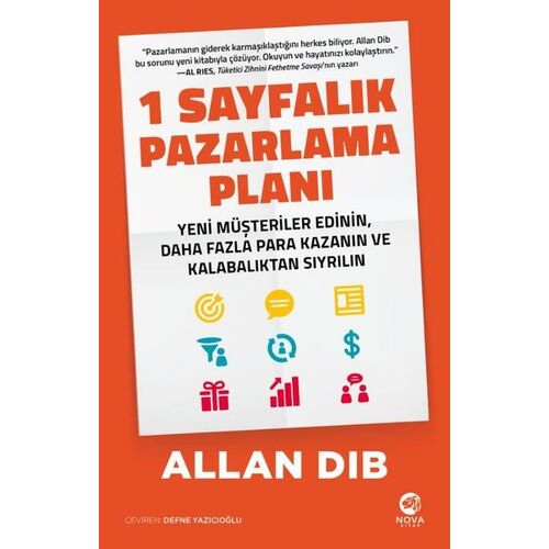 1 Sayfalık Pazarlama Planı - Allan Dib - Nova Kitap