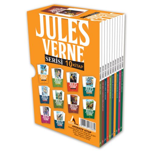 Jules Verne Seti 10 Kitap Aperatif Kitap Yayınları