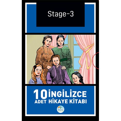 Stage-3 İngilizce Hikaye Seti 10 Kitap Seti Maviçatı Yayınları
