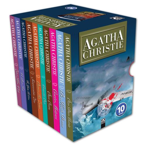 Agatha Christie Serisi 10 Kitap Set (Eko Boy) Altın Kitaplar