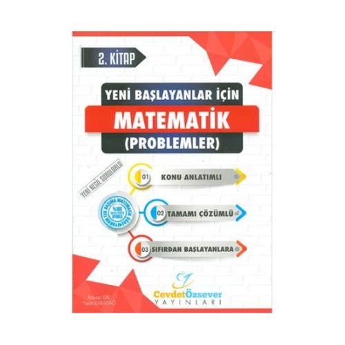 Cevdetözsever Yeni Başlayanlar İçin Matematik 2.Kitap