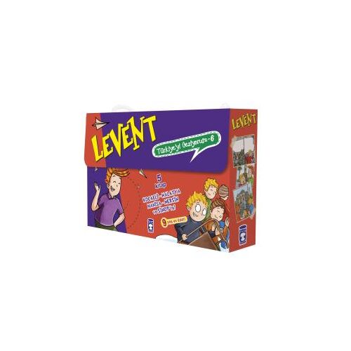 Levent Türkiyeyi Geziyorum 6 Set (5 Kitap Takım) - Mustafa Orakçı - Timaş Çocuk