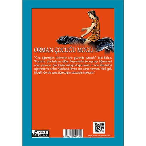 Orman Çocuğu Mogli - Rudyard Kipling - Maviçatı Yayınları