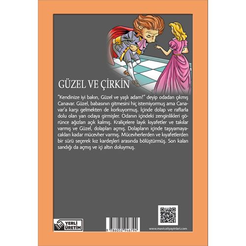 Güzel ve Çirkin - G.Suzanne de Villeneuve - Maviçatı Yayınları