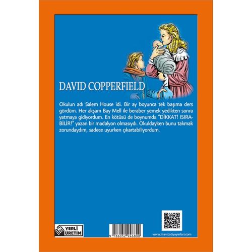 David Copperfield - Charles Dickens - Maviçatı Yayınları