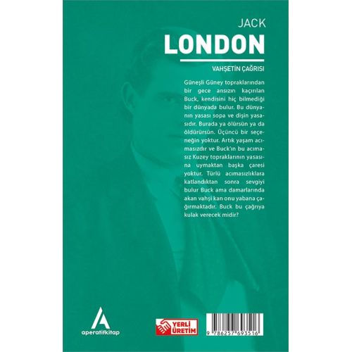 Vahşetin Çağrısı - Jack London - Aperatif Dünya Klasikleri
