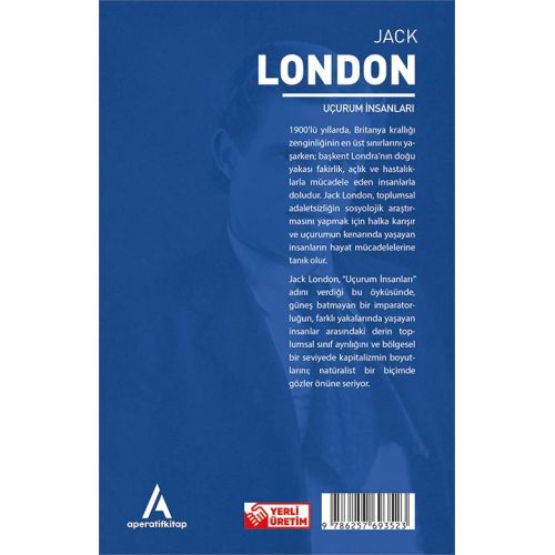 Uçurum İnsanları - Jack London - Aperatif Dünya Klasikleri