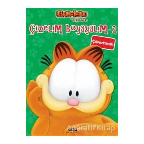 Çizelim Boyayalım 2 - Garfield ile Arkadaşları (Çıkartmalı) - Kolektif - Yapı Kredi Yayınları