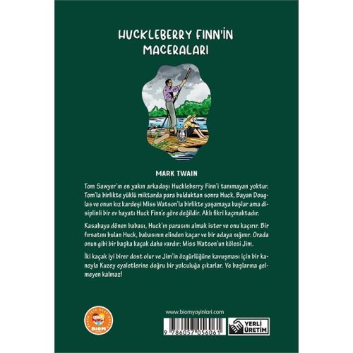Huckleberry Finn’in Maceraları - Mark Twain - Biom (Çocuk Klasikleri)
