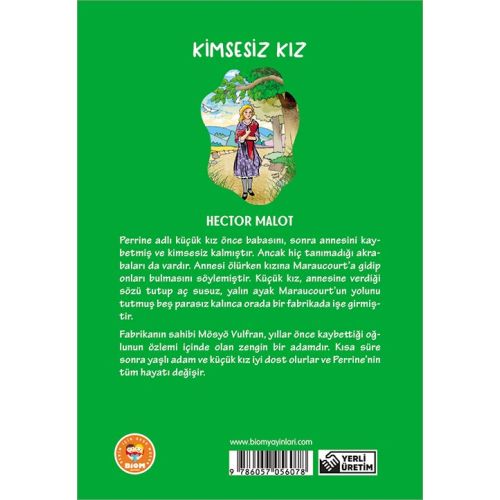 Kimsesiz Kız - Hector Malot - Biom (Çocuk Klasikleri)