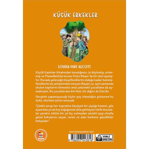 Küçük Erkekler - Louisa May Alcott - Biom (Çocuk Klasikleri)