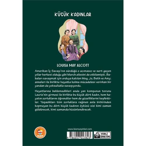Küçük Kadınlar - Louisa May Alcott - Biom (Çocuk Klasikleri)