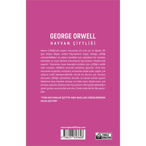 Hayvan Çiftliği - George Orwell - Aperatif Kitap Yayınları