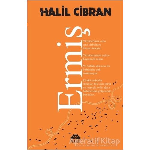 Ermiş - Halil Cibran - Martı Yayınları