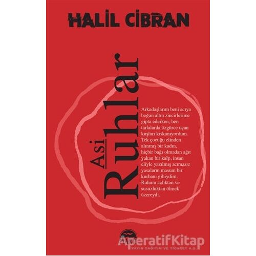 Asi Ruhlar - Halil Cibran - Martı Yayınları