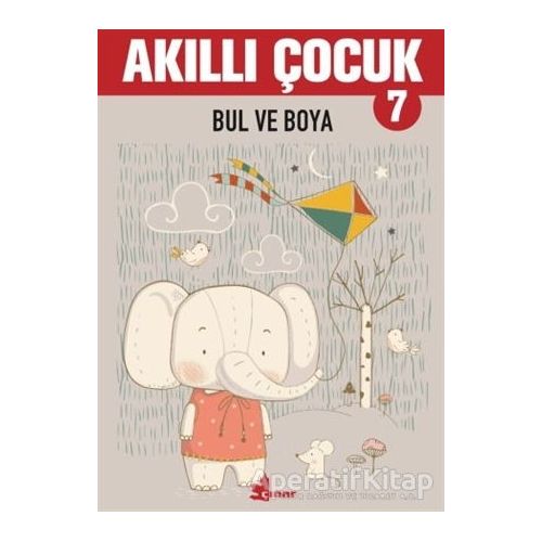 Bul ve Boya - Akıllı Çocuk 7 - Kolektif - Çınar Yayınları