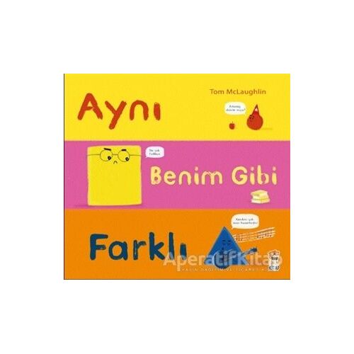 Aynı Benim Gibi Farklı - Tom McLaughlin - Sincap Kitap