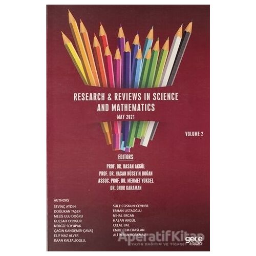Research and Reviews in Science and Mathematics - Nergiz Soyupak - Gece Kitaplığı