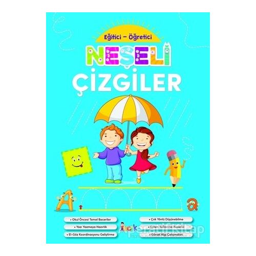 Neşeli Çizgiler - Eğitici-Öğretici - Kolektif - Bıcırık Yayınları