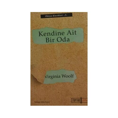 Kendine Ait Bir Oda - Virginia Woolf - Toptan Kitap