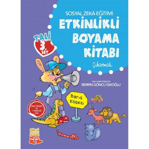 Sosyal Zeka Eğitimi Etkinlikli Boyama Kitabı - Berrin Göncü Işıkoğlu - Nesil Çocuk Yayınları