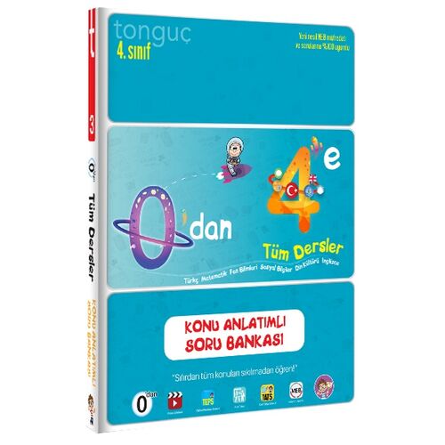 0’dan 4’e Konu Anlatımlı Soru Bankası Tonguç Akademi